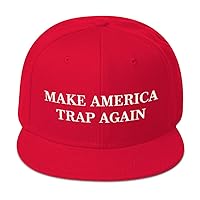 Make America Trap Again Hat (Wool Blend Snapback)