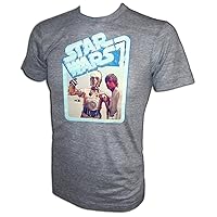 Star Wars A New Hope Luke Skywalker and C-3PO Vintage 12 Back Episode IV Promotional T-Shirt