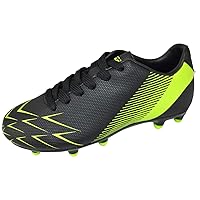 Vizari Kids Ranger FG Soccer Cleats for Lightweight and Water-Resistant Use | Two-Color Football Cleats with Durability and Comfort |100% Synthetic Kids Football Shoes for Indoor and Outdoor Play
