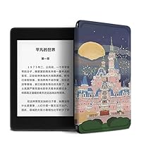 Case Fits Kindle 10th Generation 2019 Released eBook Reader Covers Smart Covers PU Leather Water-Safe Cases for Kindle with Auto Wake / Sleep, Fantasy Castle