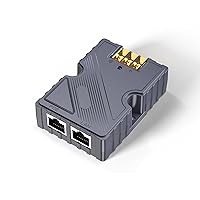 XLTTYWL Starlink PoE Injector - 150W GigE Passive ABS Surge & ESD Protection with High-Speed Network, Ideal for Starlink Internet Kit Satellite