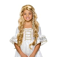 Rubie's Child's Glamorous Princess Costume Wig, Blonde