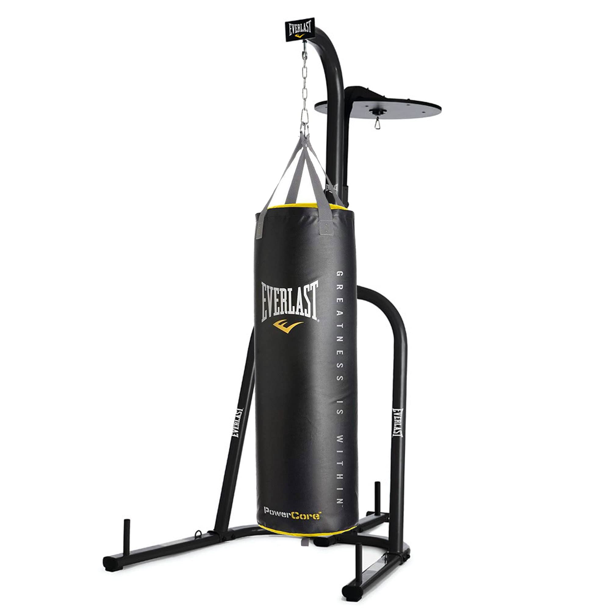 TITLE Boxing Forged Steel Adjustable Pro Speed Bag Platform