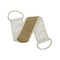 Plantlife Hemp & Bamboo Back Scrubber - Fits All Hand Sizes - Made with Bamboo