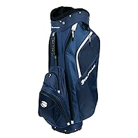CRX 14.6 Golf Cart Bag, 14-Way Divider Top, 6 Zippered Pockets Including Insulated Cooler Pocket