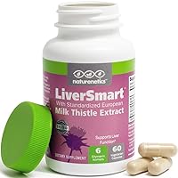 Liver Cleanse & Repair Formula with European Milk Thistle - Silymarin, Artichoke, Dandelion Root, Yellow Dock Root, Beet - Liver Support, Liver Health, Liver Supplement, Liver Renew, Liver Aid 1