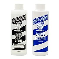 Campbell's Shave Cream and Campbell's Latherking Cleaner Combo