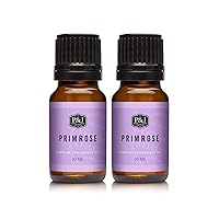 P&J Fragrance Oil | Primrose Oil 10ml 2pk - Candle Scents for Candle Making, Freshie Scents, Soap Making Supplies, Diffuser Oil Scents