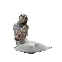 NAO Light of My Days (Girl). Porcelain Mother Figure.