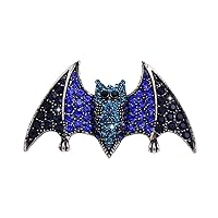 BinaryABC Halloween Bat Brooch Pins Demon Brooch,Halloween Party Favors Decorations Supplies