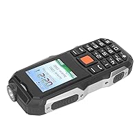 Q1 2G Dual SIM Unlock Cell Phone with Big Button 2800mAh Battery for Seniors (Black)