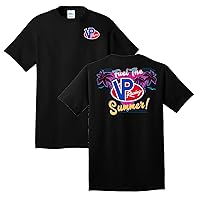 VP Racing Fuels Fuel The Summer T-Shirt - Miami Style Tee - Softstyle Preshrunk Shirt - Officially Licensed VP Apparel