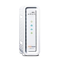 ARRIS SURFboard - SB6190 - Renewed - DOCSIS 3.0 32 x 8 Gigabit Cable Modem, Comcast Xfinity, Cox, Spectrum, 1 Gbps Port, 800 Mbps Max Speeds, Easy Set-up with SURFboard Central App - Renewed