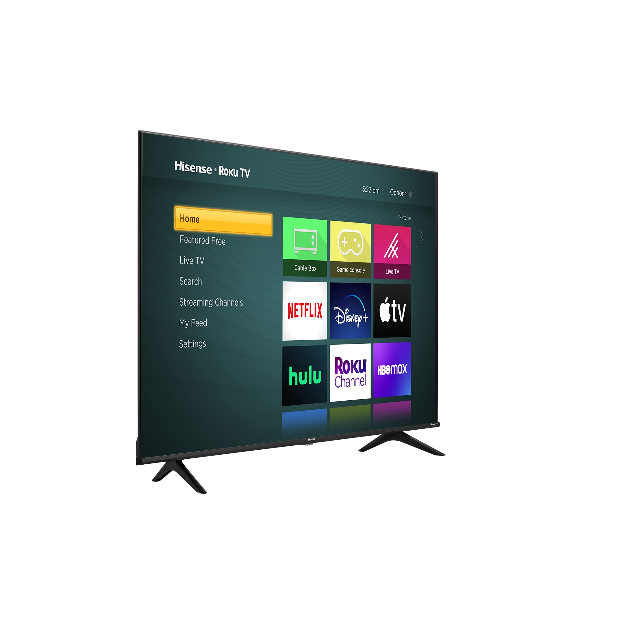 Hisense 40-Inch Class H4 Series LED Roku Smart TV with Alexa Compatibility (40H4F, 2020 Model)