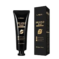 24K Gold Snail Off Mask Remove Blackheads Firming Oil-Control Face Skin Care Off Mask Deep Cleansing Blackhead Remover Mask 24k Gold Off For Face