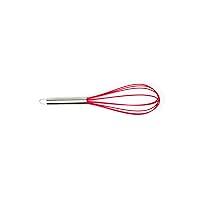 Fox Run Brands Raspberry Silicone Whisk, 3.5 x 3.5 x 11.75 inches, Pink