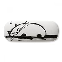 Curly Heavy Cat Smile Line Glasses Case Eyeglasses Hard Shell Storage Spectacle Box