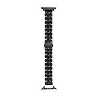 Kate Spade New York Interchangeable Stainless Steel Band Compatible with Your 38/40/41mm Apple Watch- Straps for Apple Watch Series 8/7/6/5/4/3/2/1/SE