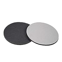 sourcing map 2pcs Drill Power Brush Tile Scrubber Scouring Pads 7 Inch Hoop and Loop 1000-Grits Surface Conditioning Disc for Household Cleaning