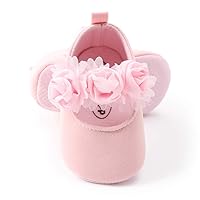 Baby Girls Mary Jane Flats with Bowknot Toddler First Walkers Infant Princess Wedding Party Christmas Dress Shoes