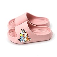 Kids Slide Cute Non-Slip Slippers Soft Sole Shower Slide Water Shoes Boys Girls Lightweight Sandals