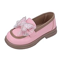 Mary Jane for Girls Toddlers Shoes Girls Shoes Mary Jane Flat Shoes for Girls Slip On Dress Shoes for Party Wedding School