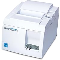 Star Micronics TSP143IIILAN Ethernet (LAN) Thermal Receipt Printer with Auto-Cutter and Internal Power Supply - White