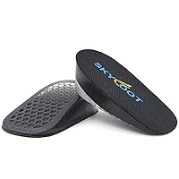 Skyfoot's Height Increase Insole, Heel Lifts for Shoes, Gel Lift Inserts for Men and Women (Large-1.4