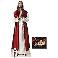Fan Pack - Jesus Christ Lifesize and Mini Cardboard Cutout/Standup - Includes 8x10 Star Photo