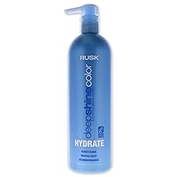 RUSK Deepshine Color Hydrate Conditioner, Detangles Hair, Replenishes Moisture, Infused with Nourishing Marine Botanicals, UV- Absorbing Technology Helps Prolong Color Retention and Vibrancy