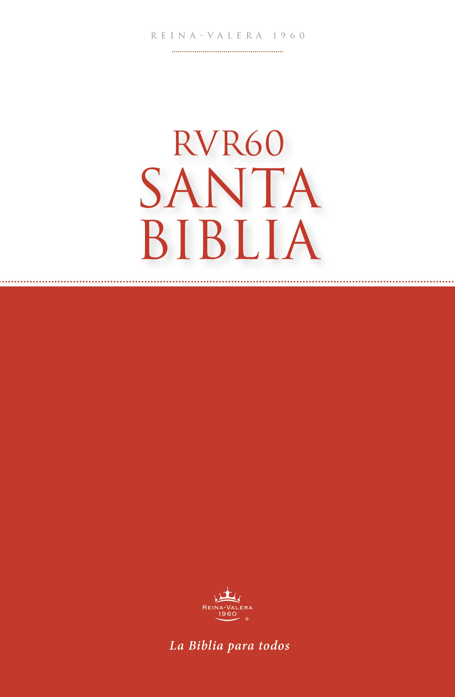 Reina Valera 1960 Santa Biblia Edición Económica, Tapa Rústica (Spanish Edition)