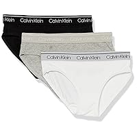Calvin Klein Girls' Modern Cotton Bikini Panty Underwear, 3-Pack