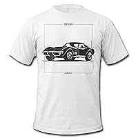 Men's 1978 Corvette C3 7 American Muscle Car T-Shirt