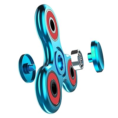 Alloy Gold 360 Spinner Focus Fidget Toy Tri-Spinner Focus Toy for Kids &  Adults