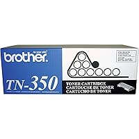 Brother Genuine Black Toner Cartridge, TN350, Replacement Black Toner, Page Yield Up To 2,500 Pages