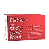 Bridal Glow Facial Kit | Multi Use | 7 in 1 Natural Face Set for Women | with Extract of Turmeric & Orange | Cleansing & Moisturizing Skincare Kit
