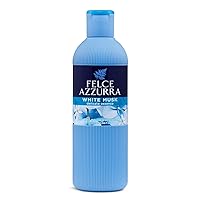 Felce Azzurra White Musk - Delicate Essence Body Wash - Fresh And Clean Fragrance - Naturally Moisturized And Scented Skin - Becomes A Soft Touch On Your Skin - Suitable For All Skin Types - 22 Oz
