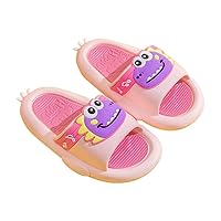 Girl Toddler Slippers Dinosaur Children Slippers Cute Cartoon Beach Slippers For Kids Non Girls Boot Slippers