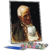DIY Oil Painting Kit,Portrait of A Caballero Painting by Joaquin Sorolla Arts Craft for Home Wall Decor