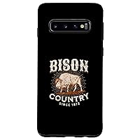 Galaxy S10 Bison Country - Funny Buffalo Case