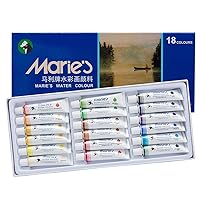 Marie's Artist Gouache Paint Sets - Highly Pigmented Gouache for Painting,  Artists, Illustrators & Designers - Set of 24 Assorted Color Tubes  (12mL/0.4oz) 
