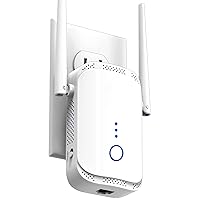 All-New 2022 WiFi Extender Internet Signal Booster and Amplifier - Long Range Coverage up to 35 Devices, Wi-Fi Repeater for Home and Outdoor, with Ethernet Port, Access Point - 5 Modes, Easy Setup
