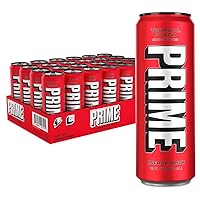 PRIME Energy TROPICAL PUNCH | Zero Sugar Energy Drink | Preworkout Energy | 200mg Caffeine with 355mg of Electrolytes and Coconut Water for Hydration| Vegan | Gluten Free |12 Fluid Ounce | 24 Pack PRIME Energy TROPICAL PUNCH | Zero Sugar Energy Drink | Preworkout Energy | 200mg Caffeine with 355mg of Electrolytes and Coconut Water for Hydration| Vegan | Gluten Free |12 Fluid Ounce | 24 Pack