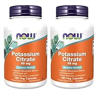 Potassium Citrate 99 mg 180 Capsules (Pack of 2)