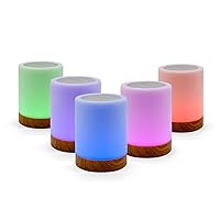 Friendship Lamps by LuvLink | New & Improved long-distance WiFi Friendship Lamp (Set of Five)