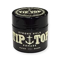 Tip Top Strong Hold Water Based Pomade 4.25oz