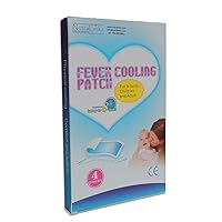 Fever Cooling Patch: All Natural, Provides Instant Relief for up to 8 Hours. Non-Medicated and Needs No Referigration.