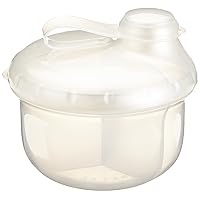 Milk Powder Dispenser, Colors May Vary, 3 Compartments