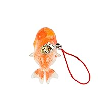 Beautiful 3D Handmade Ranchu Gold Fish Kumquat Ornament - Lunar New Year Prosperity - Tet Décor & Accessory (Customizable Pattern, 4 CM)