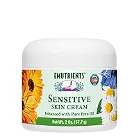 Montana Emu Ranch - Sensitive Skin Cream 2 Ounce Jar - Enhanced With Pure Emu Oil and Formulated To Protect Delicate Skin